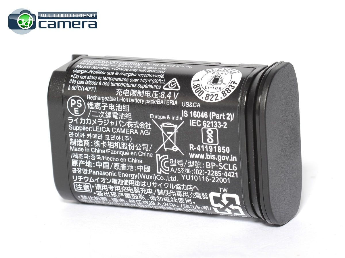 Leica BP-SCL6 Lithium-Ion Battery 19531 for Q3 Q2 SL2 SL2S