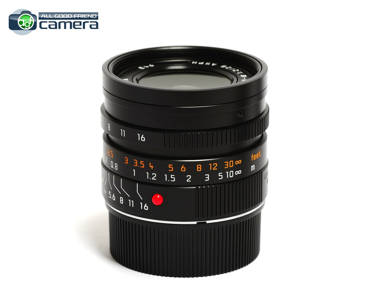 Leica Summicron-M 28mm F/2 ASPH. II Lens Black 11672 *BRAND 