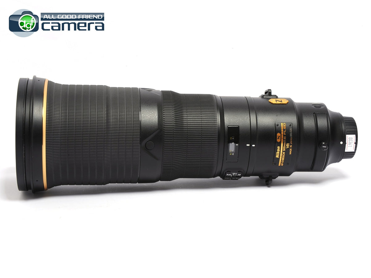Nikon AF-S Nikkor 500mm F/4 E FL ED VR Lens *MINT-* – AGFCamera