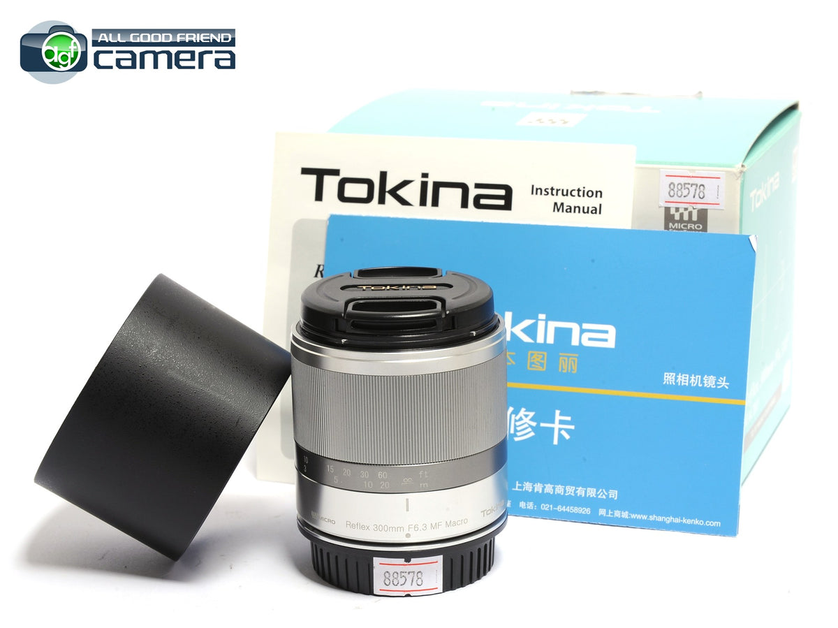 Tokina Reflex 300mm F/6.3 Lens Converted to Canon EF Mount