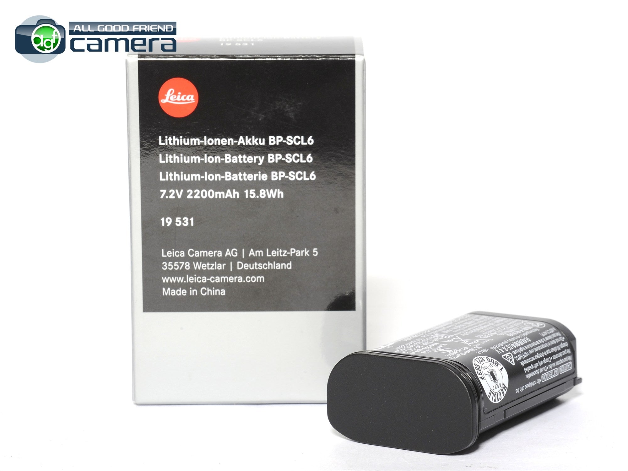 Leica BP-SCL6 Lithium-Ion Battery 19531 for Q3 Q2 SL2 SL2S *BRAND