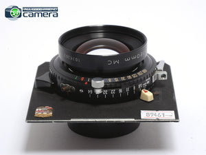 Rodenstock Sironar-N 180mm F/5.6 MC Lens 4x5 5x7