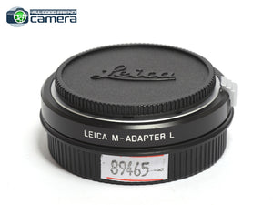 Leica M-Adapter L Black 18771 for M Lenses on TL/CL/SL2 Cameras *MINT in Box*