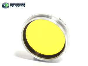 Voigtlander 49mm 310/49 Lens Hood + G2 49s AR Yellow Filter *MINT*