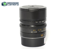 Load image into Gallery viewer, Leica Summilux-M 50mm F/1.4 ASPH. Lens Black Anodized 11891 *READ*