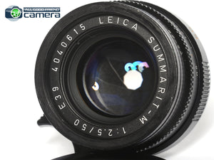 Leica Summarit-M 50mm F/2.5 E39 Lens Black 6Bit 11644