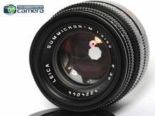 Load image into Gallery viewer, Leica Summicron-M 50mm F/2 Lens 6Bit Black 11826