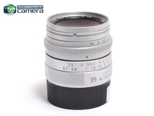 Load image into Gallery viewer, Leica Summilux-M 35mm F/1.4 ASPH. E43 Lens Silver/Chrome 11883 *MINT-*