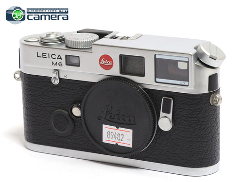 Leica M6 TTL 0.72 Film Rangefinder Camera Silver/Chrome *EX*