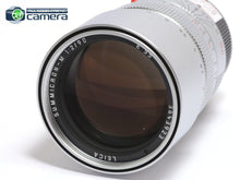 Load image into Gallery viewer, Leica Summicron-M 90mm F/2 E55 Lens Pre-ASPH. Silver/Chrome *MINT-*