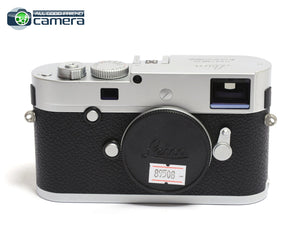 Leica M-P 240 Digital Rangefinder Camera Silver 10772 *EX+*