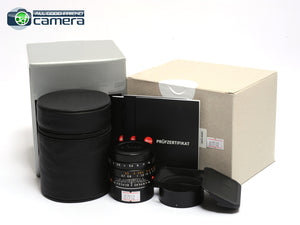 Leica Summicron-M 35mm F/2 ASPH. II Lens Black 11673 *MINT in Box*