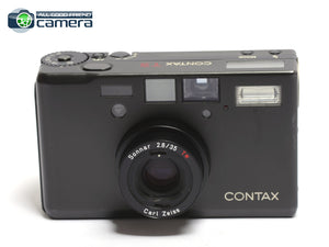 Contax T3 Film P&S Camera Titanium Black *EX+ in Box*