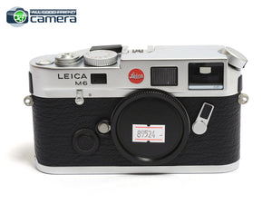 Leica M6 TTL Film Rangefinder Camera Silver 0.85 Viewfinder *MINT in Box*