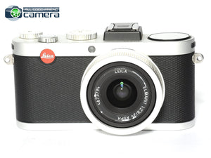 Leica X2 Digital Camera Silver w/Elmarit 24mm F/2.8 Lens *EX in Box*