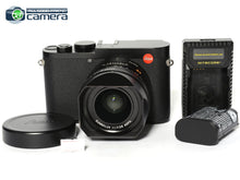 Load image into Gallery viewer, Leica Q2 Digital Camera Black 19050 w/Summilux 28mm F/1.7 Lens