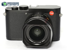 Load image into Gallery viewer, Leica Q2 Digital Camera Black 19050 w/Summilux 28mm F/1.7 Lens