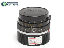 Load image into Gallery viewer, Leica Summicron M 35mm F/2 E39 Lens Ver.3 Black Canada