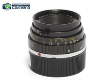 Load image into Gallery viewer, Leica Summicron M 35mm F/2 E39 Lens Ver.3 Black Canada