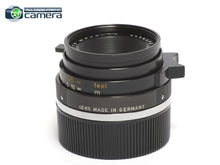 Load image into Gallery viewer, Leica Summicron M 35mm F/2 E39 Lens Ver.3 Black Canada