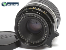 Load image into Gallery viewer, Leica Summicron M 35mm F/2 E39 Lens Ver.3 Black Canada