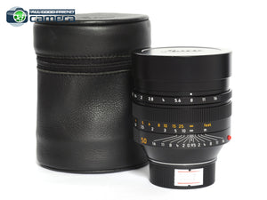 Leica Noctilux-M 50mm F/0.95 ASPH. Lens Black 11602 *MINT*