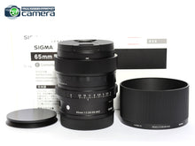 Load image into Gallery viewer, Sigma 65mm F/2 DG DN Contemporary Lens Leica L-Mount *Unused*