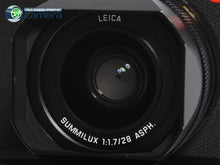 Load image into Gallery viewer, Leica Q2 Digital Camera Black 19050 w/Summilux 28mm F/1.7 Lens *EX+ in Box*