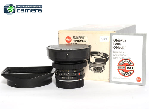Leica Elmarit-R 19mm F/2.8 Lens Ver.1 3Cam Canada *EX+ in Box*