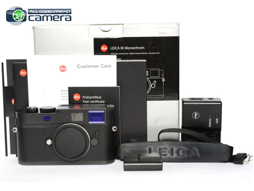 Leica M Monochrom CCD Camera Black 10760 New Sensor Shutter 7439 *EX in Box*