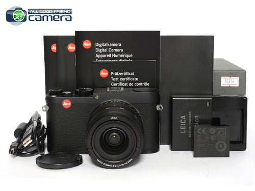 Leica X Vario (Typ 107) Camera Black w/Vario-Elmar 18-46mm ASPH. Lens *EX*