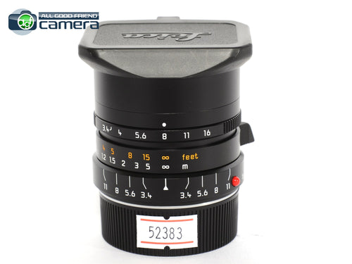 Leica Super-Elmar-M 21mm F/3.4 ASPH. Lens Black 11145 *MINT*