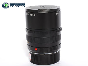 Leica APO-Summicron-M 75mm F/2 ASPH. Lens 6Bit Black 11637 *MINT*