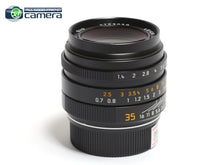 Load image into Gallery viewer, Leica Summilux-M 35mm F/1.4 ASPH. FLE 6Bit Lens Black 11663 *EX*