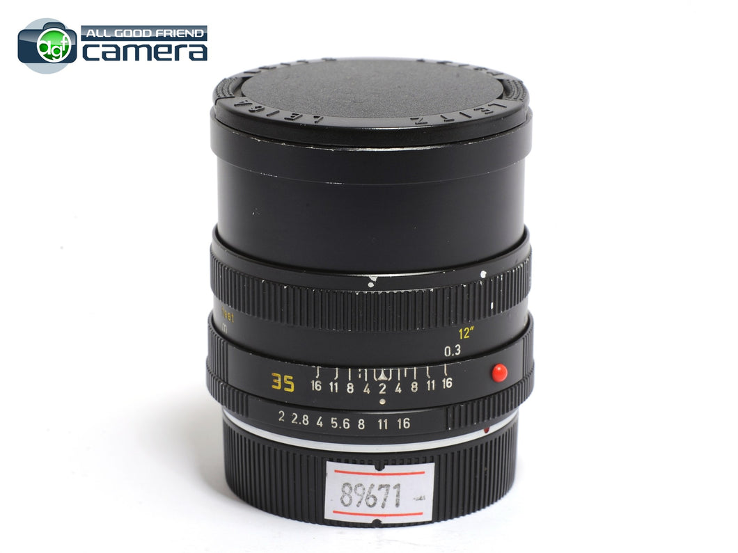 Leica Summicron-R 35mm F/2 E55 Lens Ver.2 Germany