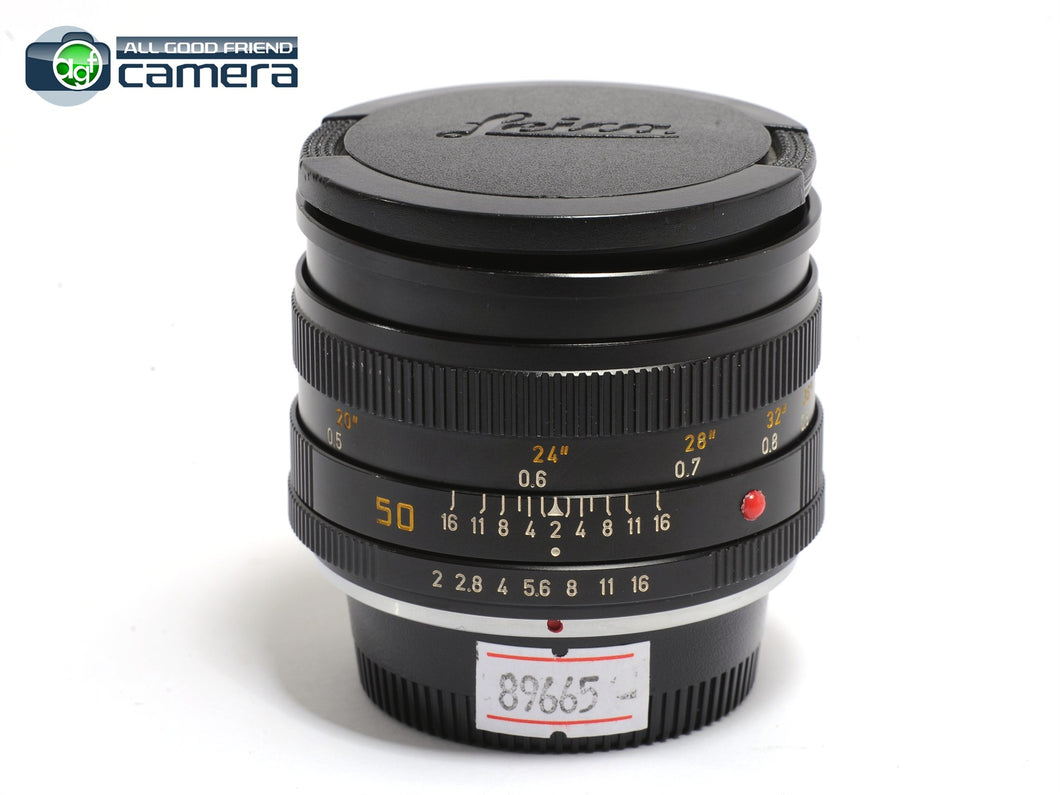 Leica Summicron-R 50mm F/2 Lens V2 Canada Converted to Nikon F Mount