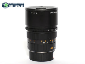 Leica APO-Summicron-M 90mm F/2 ASPH. Lens Black 6Bit 11884