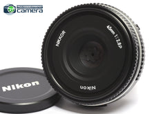 Load image into Gallery viewer, Nikon Nikkor 45mm F/2.8 P Ai-S Pancake Lens Black *MINT-*