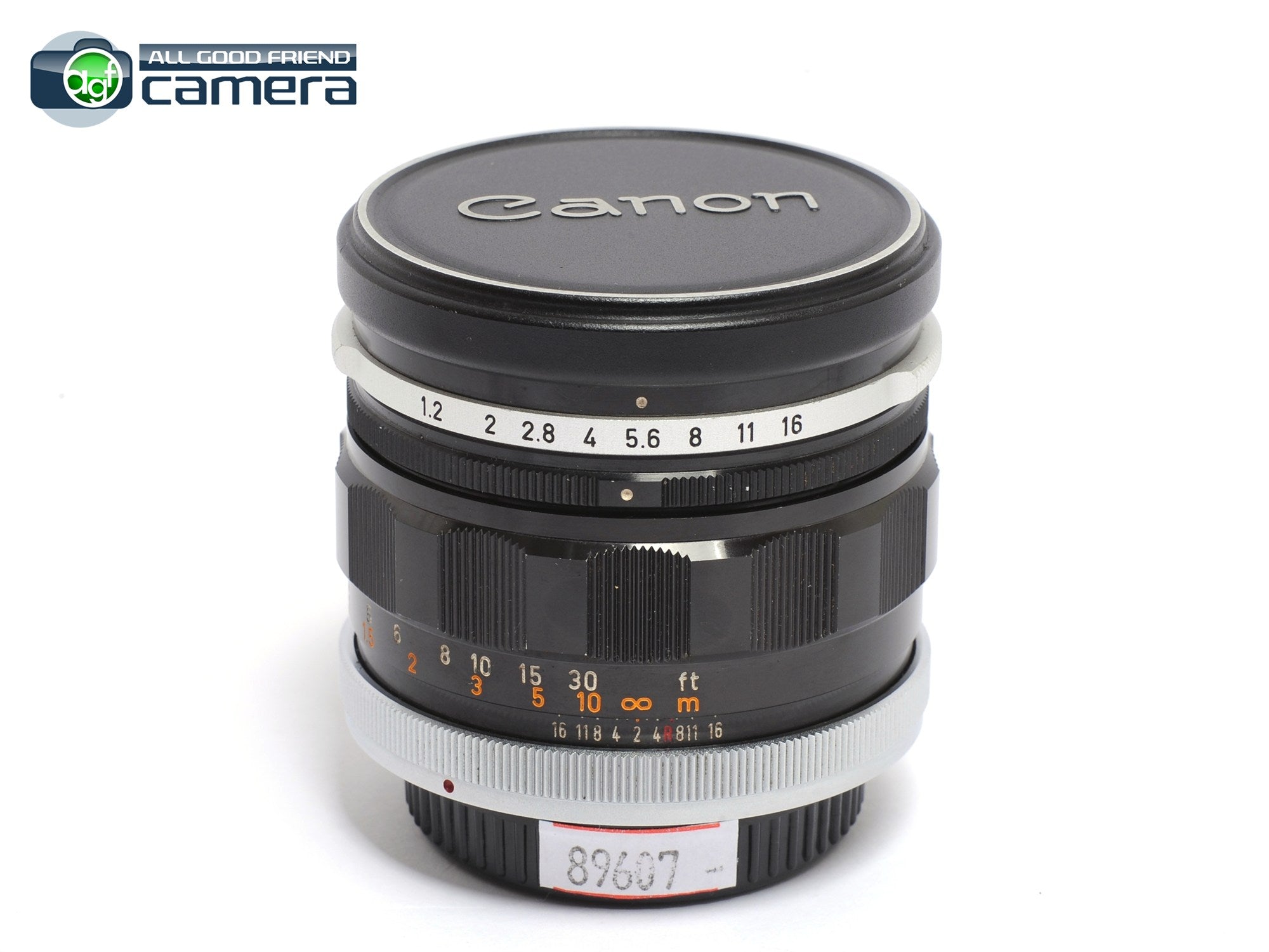 Canon FL 58mm F/1.2 Lens FD Mount *EX* – AGFCamera