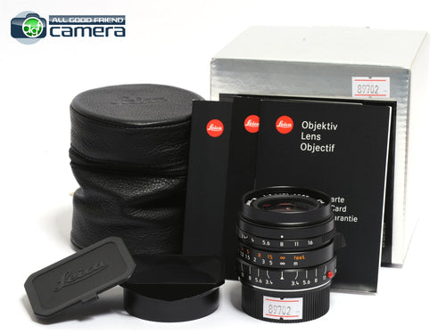 Leica Super-Elmar-M 21mm F/3.4 ASPH. Lens Black 11145 *EX+ in Box*