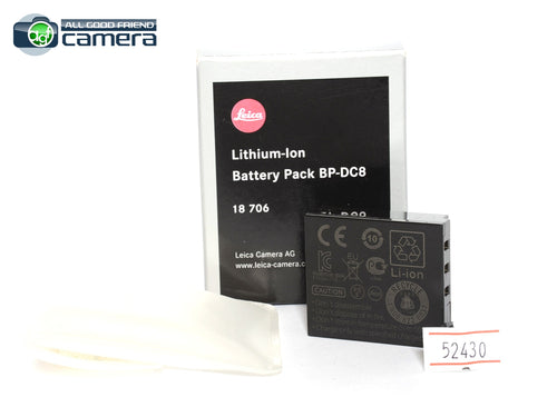 Genuine Leica Lithium-Ion Battery BP-DC8 for X Vario X1 X2 *MINT- in Box*