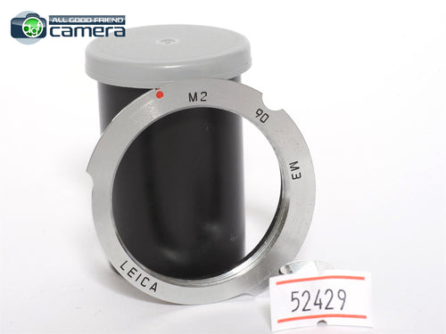 Genuine Leica LTM/L39 to M Mount Adapter Ring for 90mm Lens *EX+*