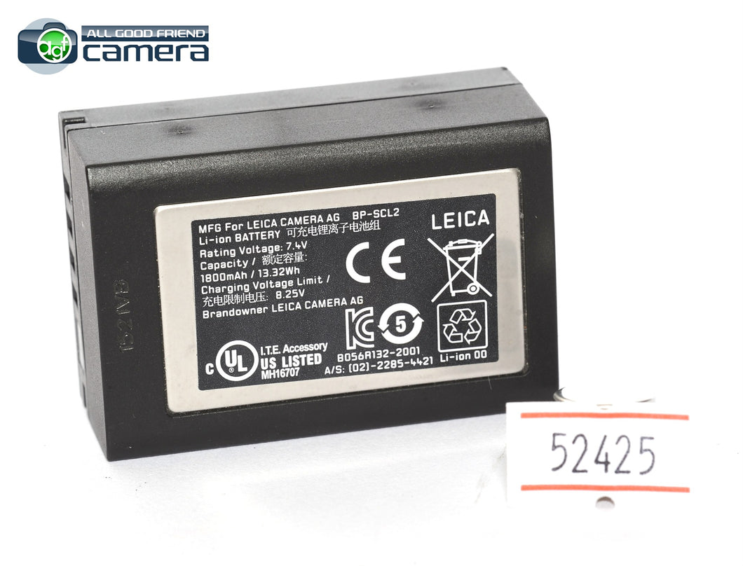 Leica BP-SCL2 Lithium-Ion Battery 14499 for M M-P 240 Monohrom 246 *EX*