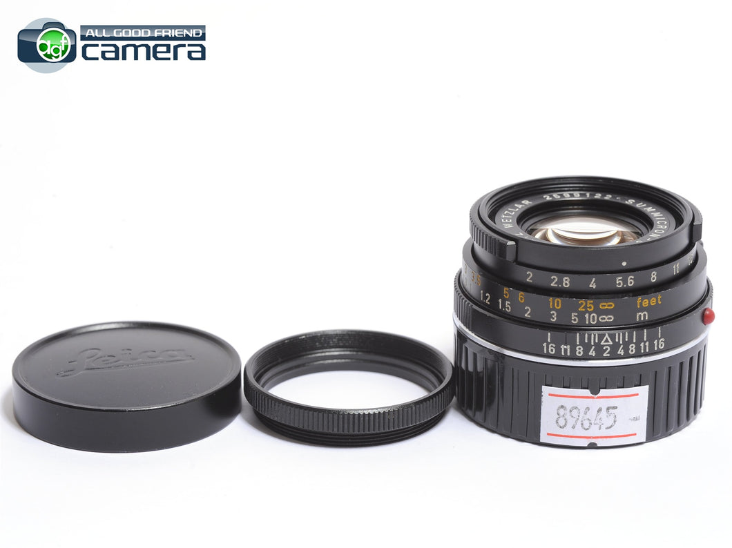 Leica Leitz Summicron-C 40mm F/2 Lens M-Mount