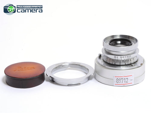 Leica Leitz Summaron 35mm 3.5cm F/3.5 Lens L39/LTM Screw Mount