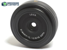 Load image into Gallery viewer, Leica TL2 Digital Camera + Elmarit-TL 18mm F/2.8 Lens Black *MINT-*