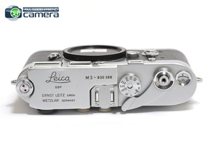 Leica M3 Film Rangefinder Camera Double Stroke Silver/Chrome