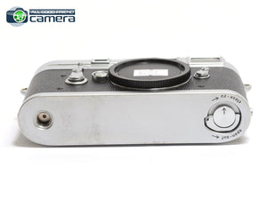 Leica M3 Film Rangefinder Camera Double Stroke Silver/Chrome