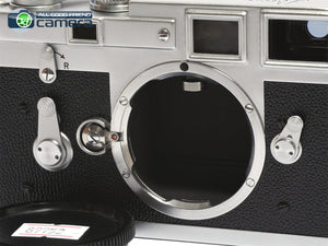 Leica M3 Film Rangefinder Camera Double Stroke Silver/Chrome