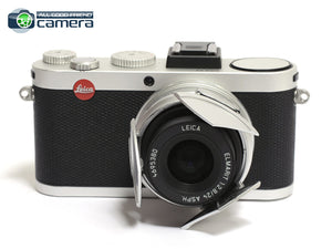 Leica X2 Digital Camera Silver w/Elmarit 24mm F/2.8 Lens *EX+*